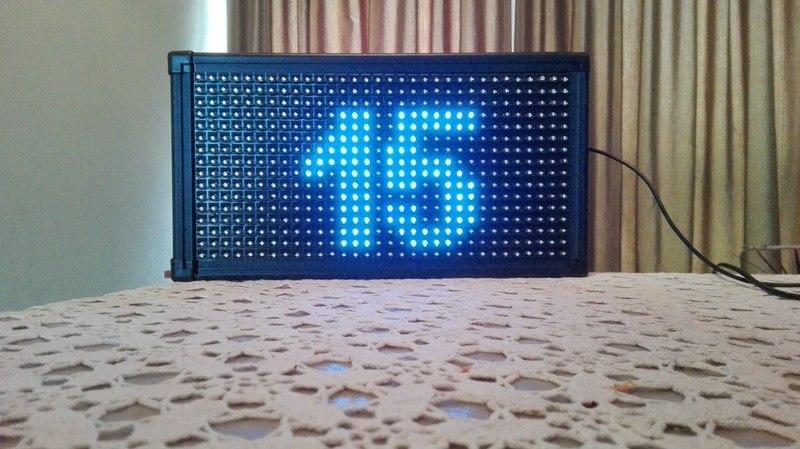 Turnero electronico Led